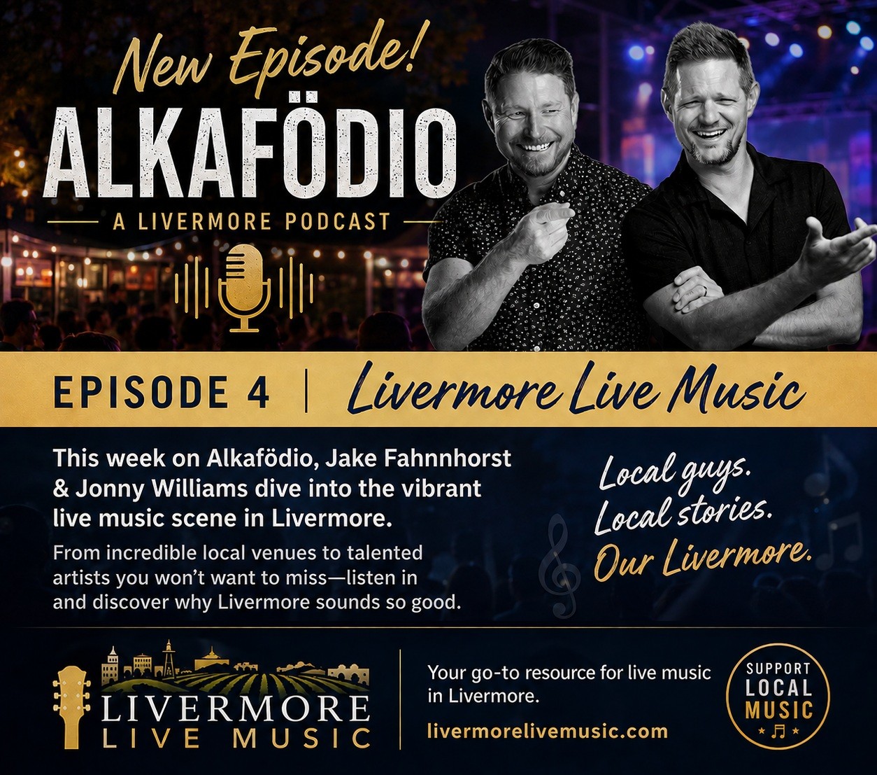 Alkafödio Episode 4: Livermore Live Music